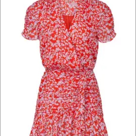 Tanya Taylor Red Floral Dress - Picture 4 of 8